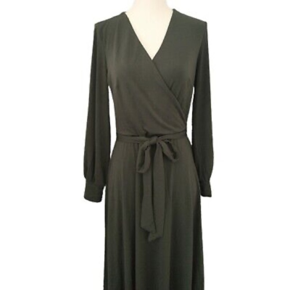 Green dress by H&M